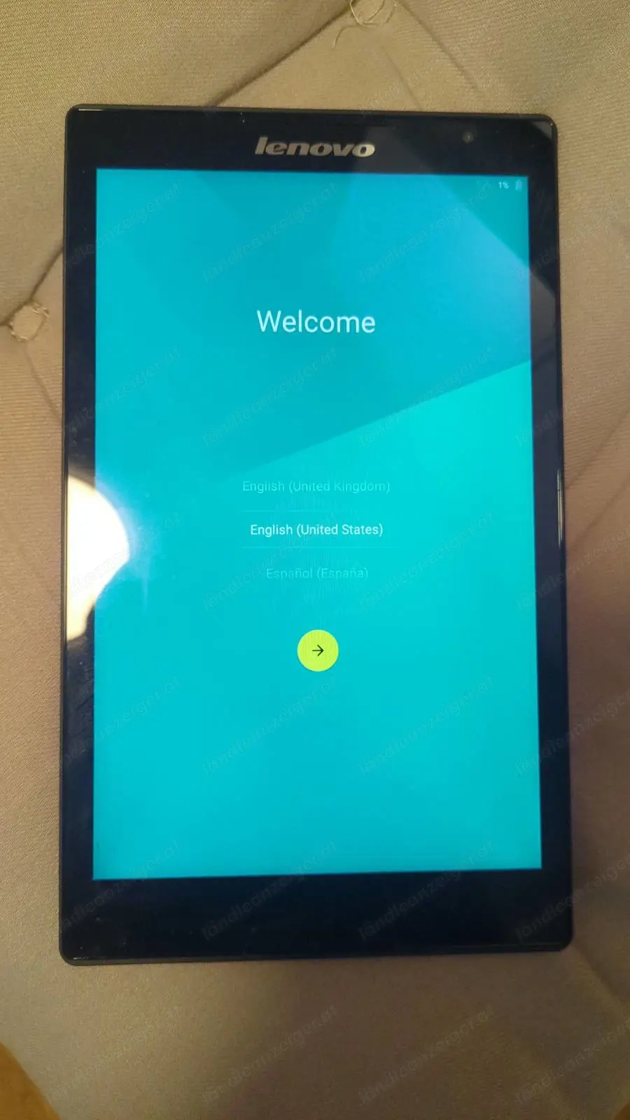 Verschenke funktionsfähiges altes Tablet (Lenovo TAB SB-S0F)