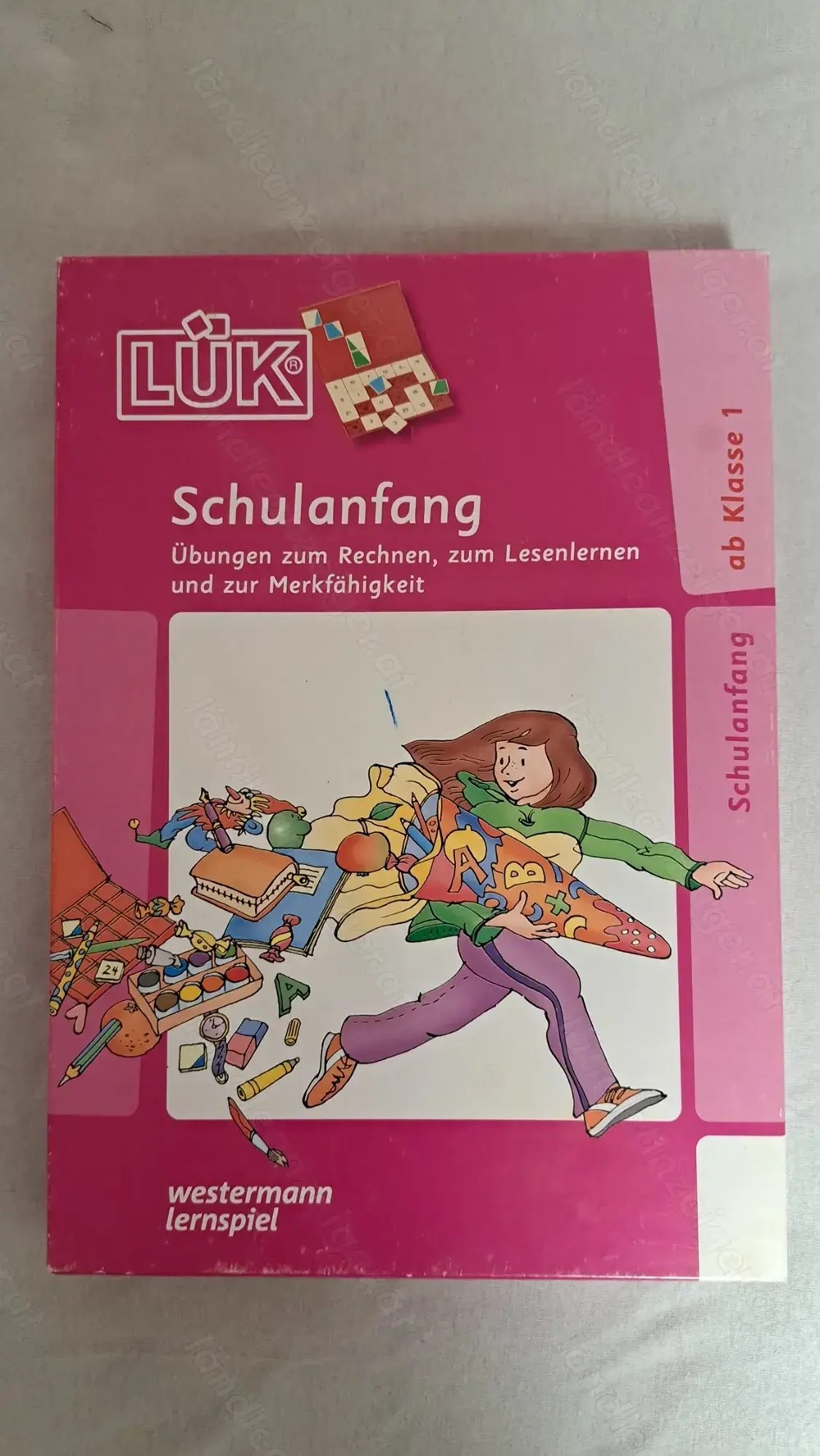 LÜK Kasten gross im Set mit Aufgaben