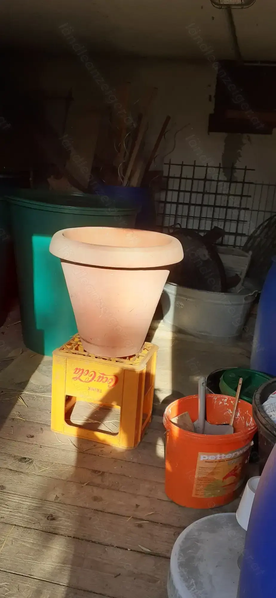 Ton Topf -konisch (groß)