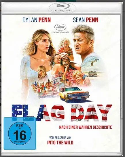Flag Day, Blu-ray, Sean Penn