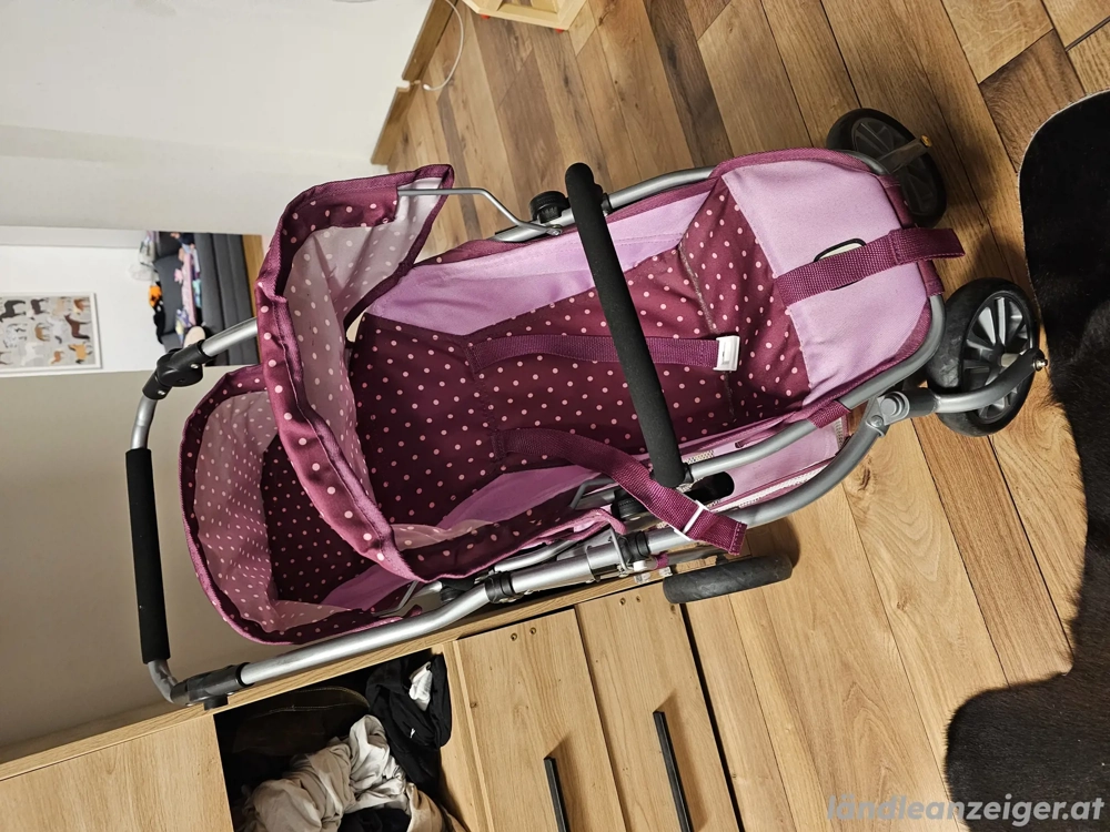 Puppenwagen Zwillingswagen 