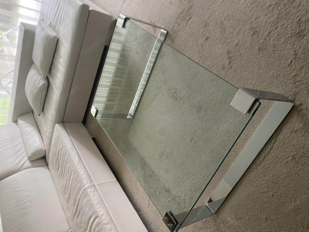Couchtisch Glas massiv
