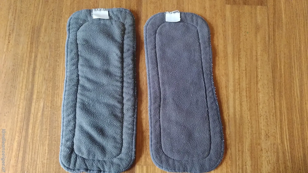 2 Stk. Blümchen Bambuskohle Saugeinlagen