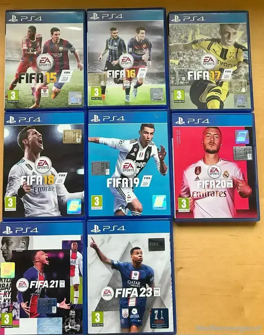 Fifa 15-23 (ohne 22) für Ps4