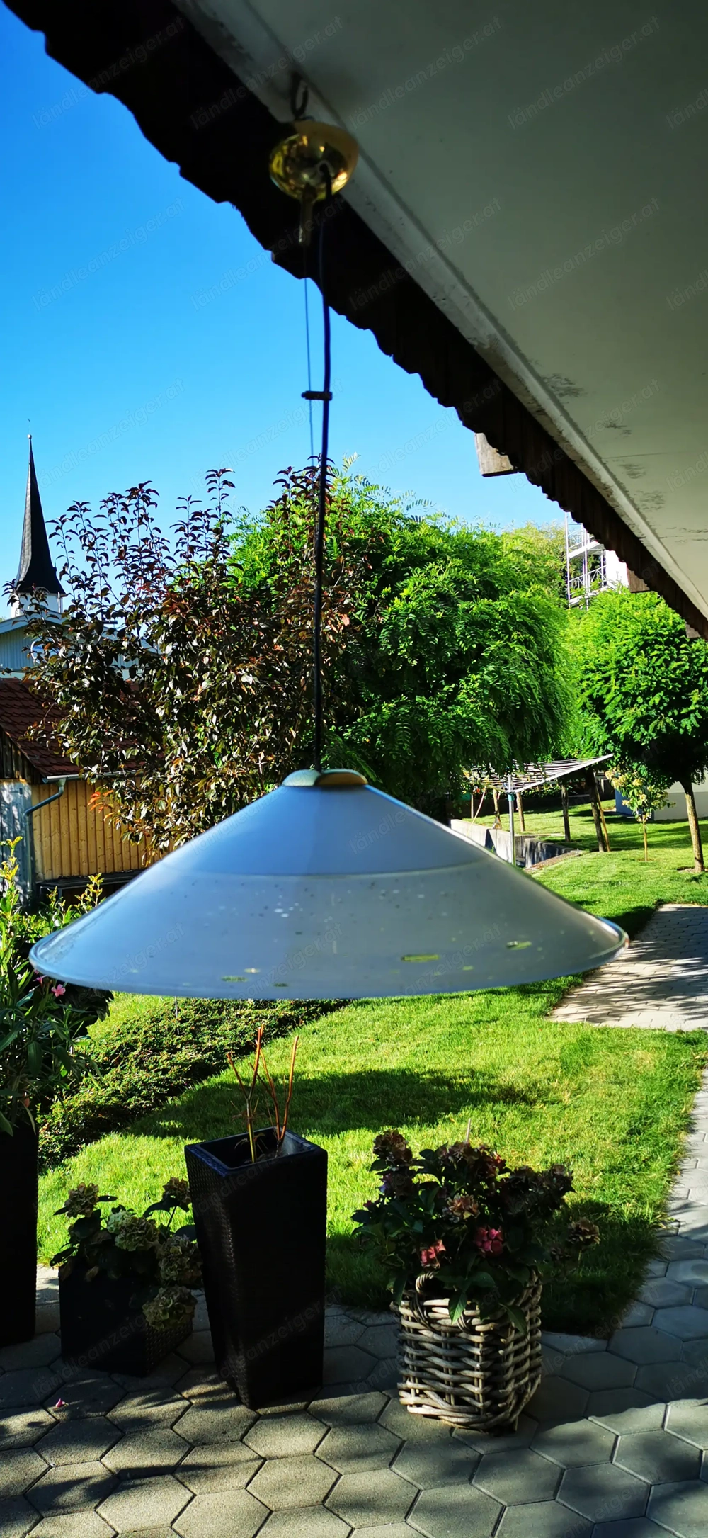 Mundgeblasener Glas Lampenschirm