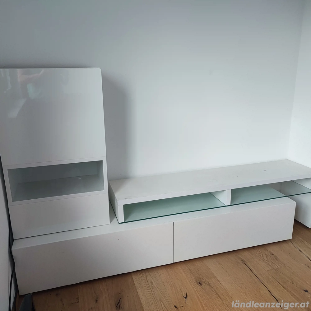 Wohnwand, Sideboard zu verschenken