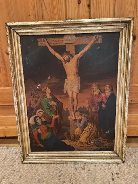 Heiligenbild Jesus am Kreuz