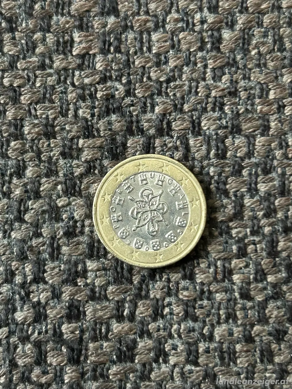 1 Euro Umlaufmünze Portugal 2003