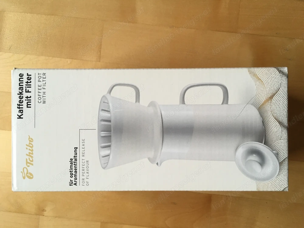 Kaffeekanne mit Filter