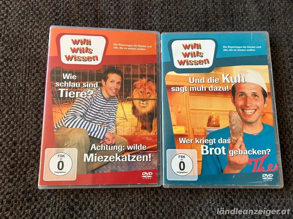 2 DVDs Willi wills wissen