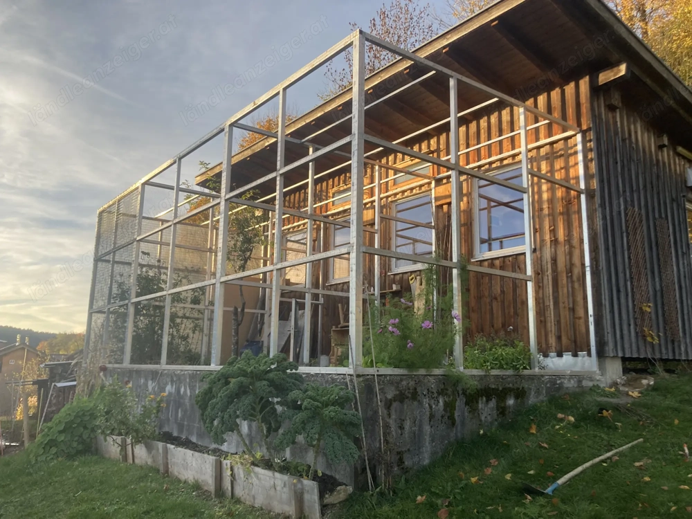 Alugestänge für Gewächshaus oder Stall