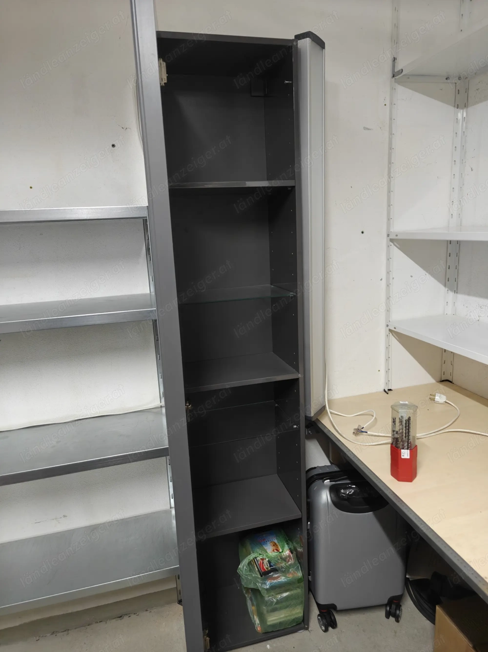 Hochschrank Regal Beistellkasten