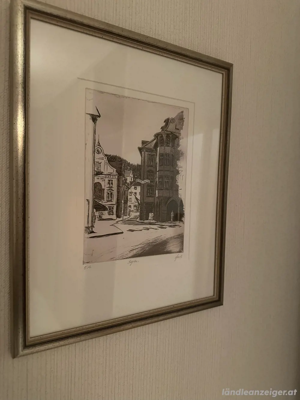 Bild zu verschenken mit Rahmen