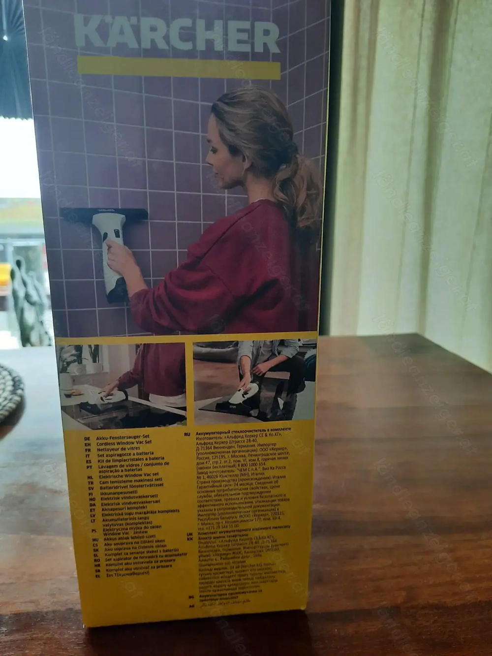 Kärcher Fensterreinger WV plus NAGELNEU!