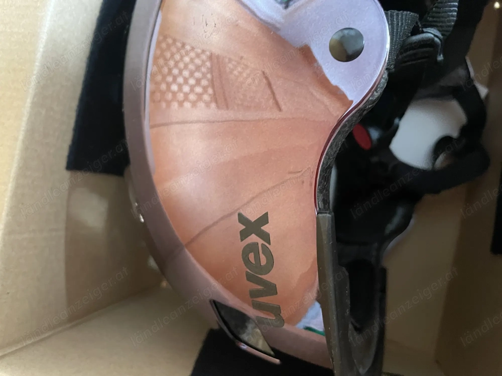 Uvex Fahrradhelm chrome