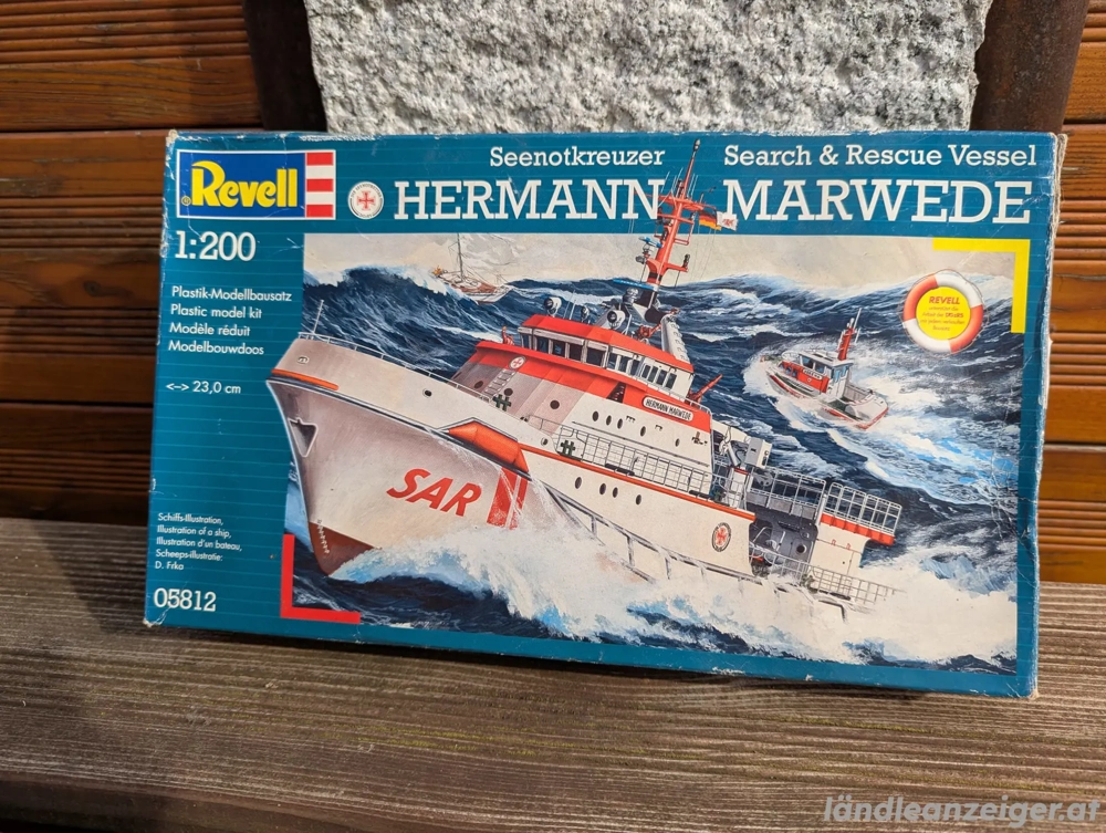 Modellbausatz Seenotkreuzer