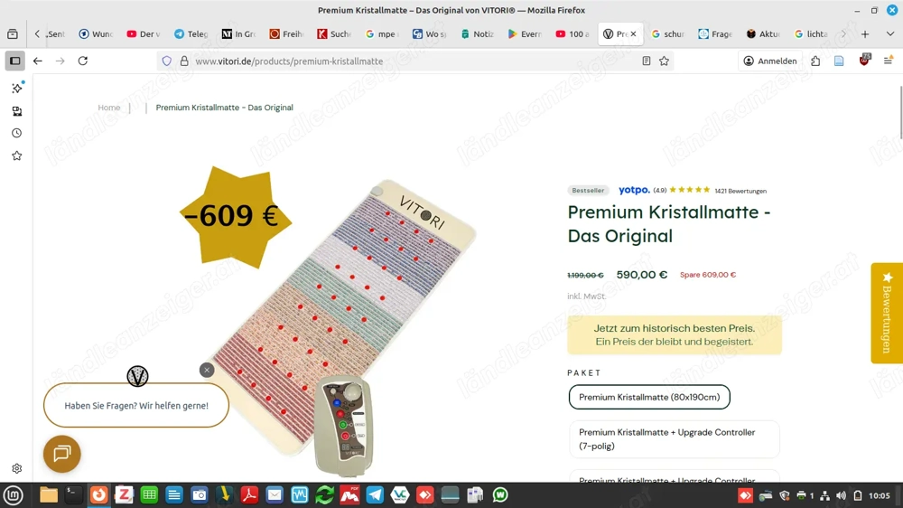 Ganzkörper-Gesundheits-Matte