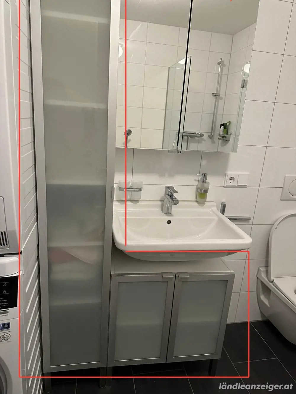 IKEA Badezimmermöbel-Set (ohne Spiegelschrank)