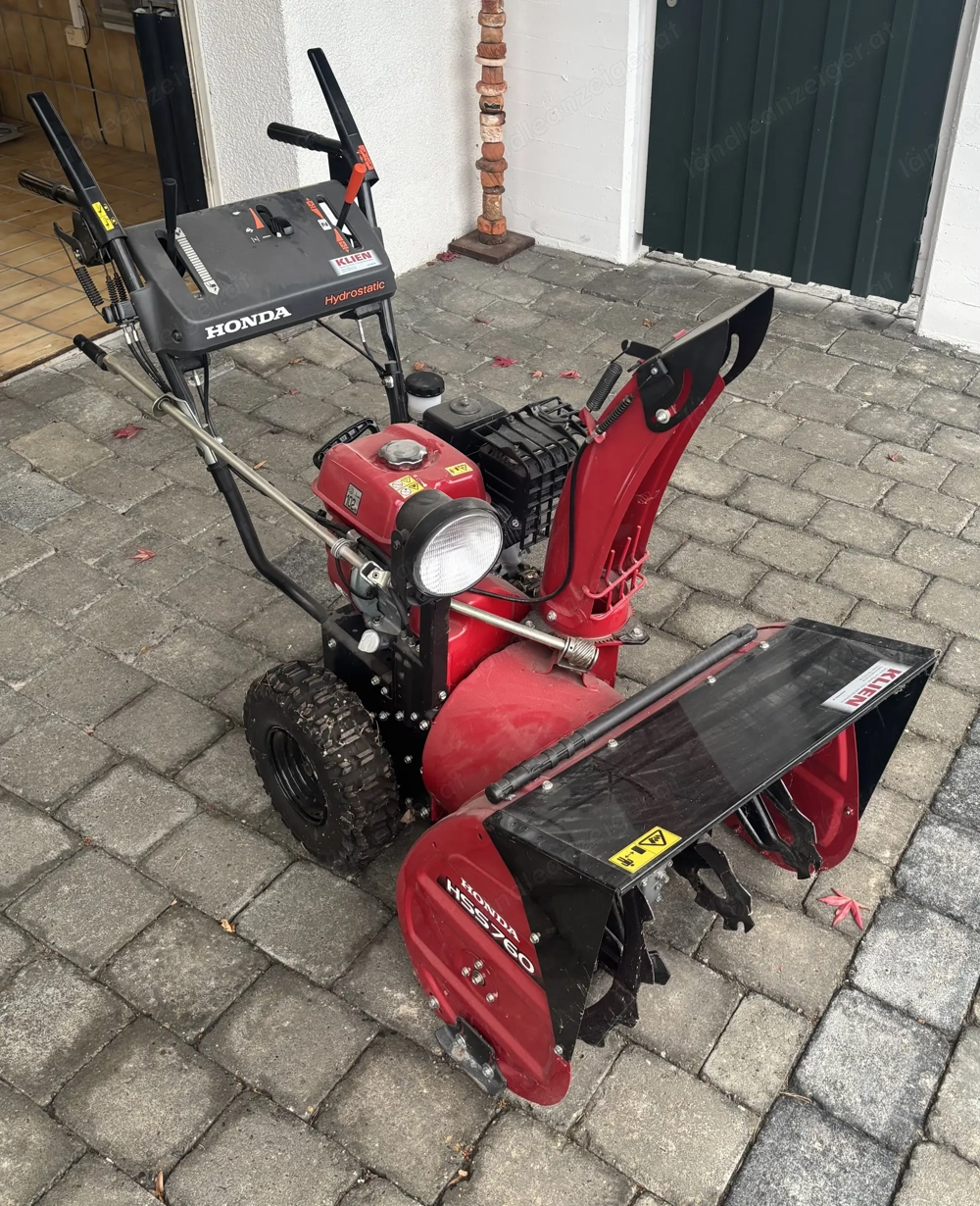 Honda Schneefräse
