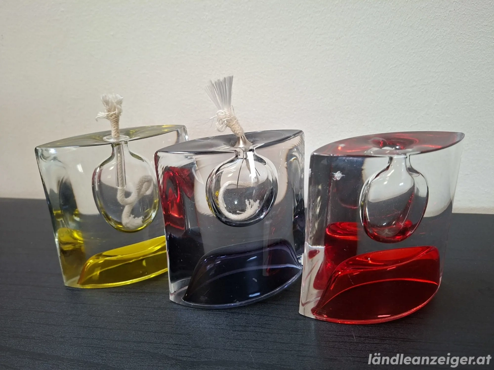 Öl Lampe 1960 Teelich Tischkerze Ölkerze