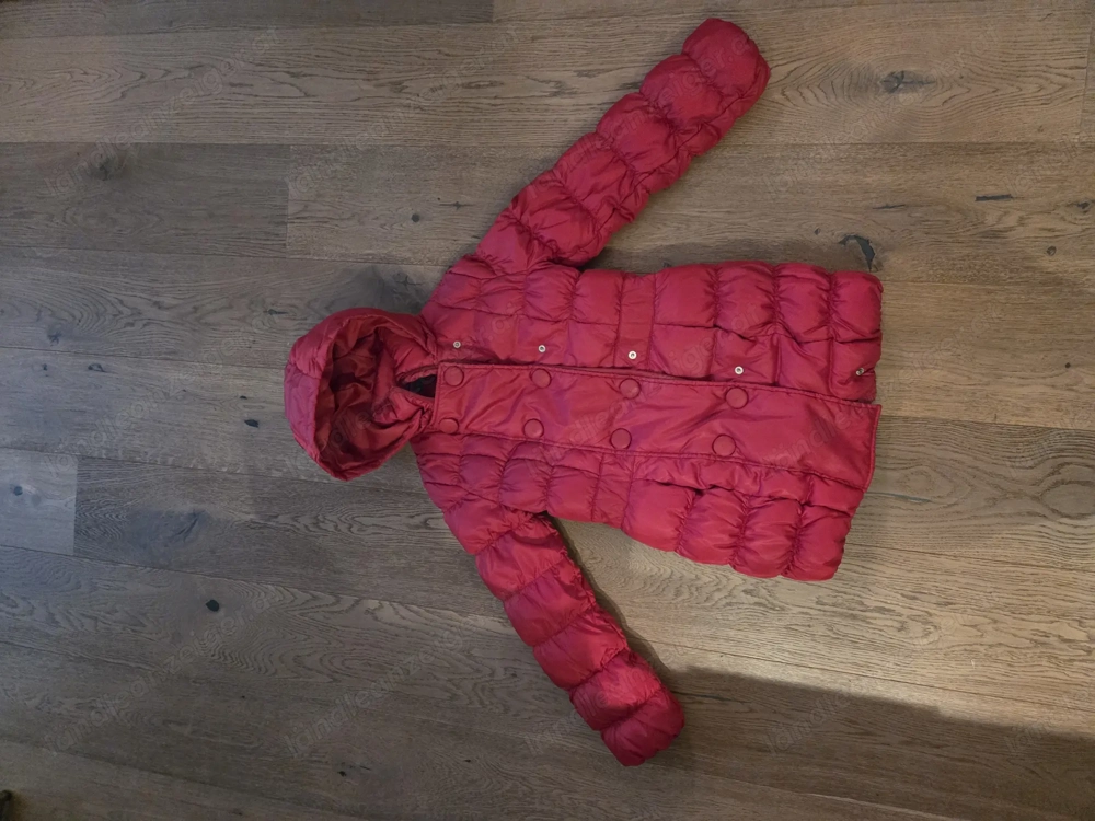 Winterjacke Benetton Gr 150 cm mit Kapuze 