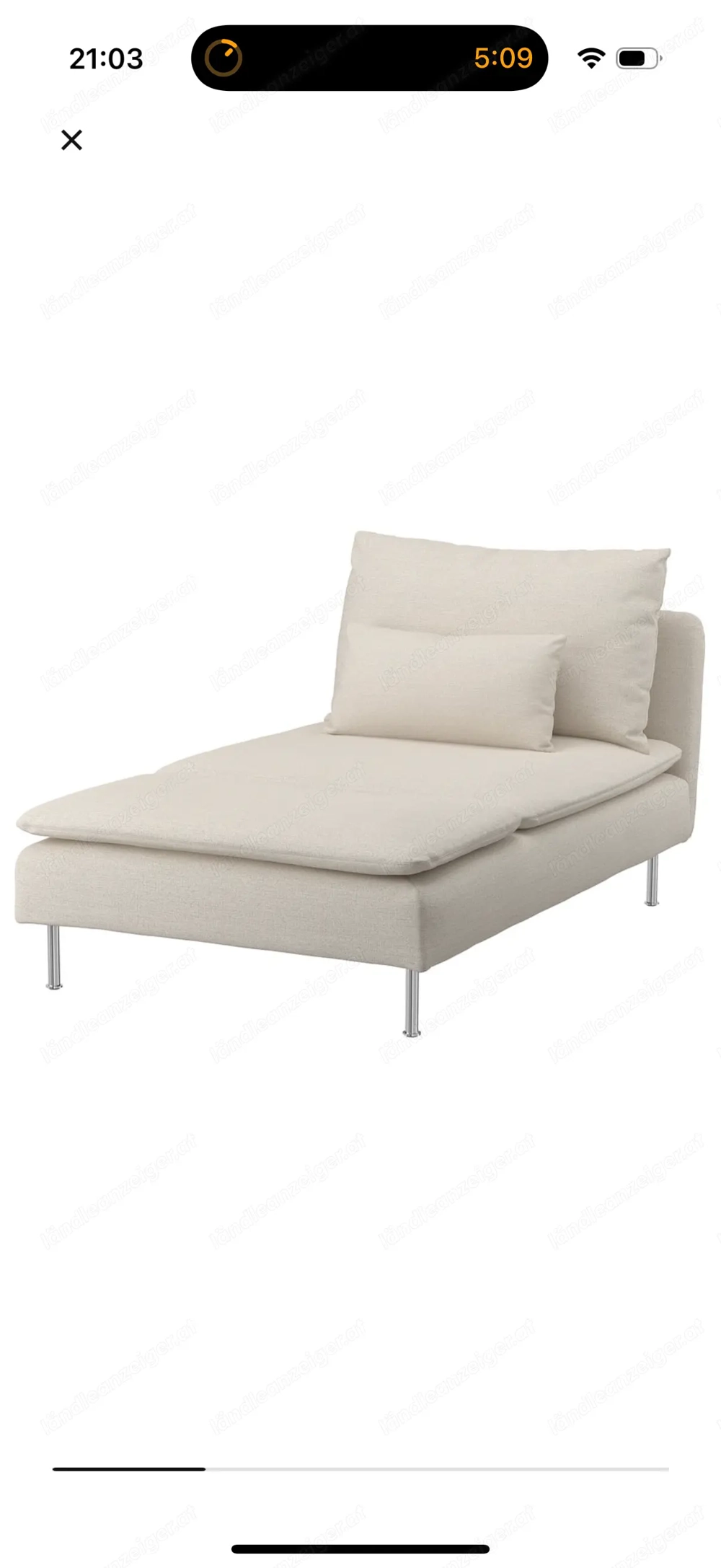 Söderhamn Ikea Récamiere