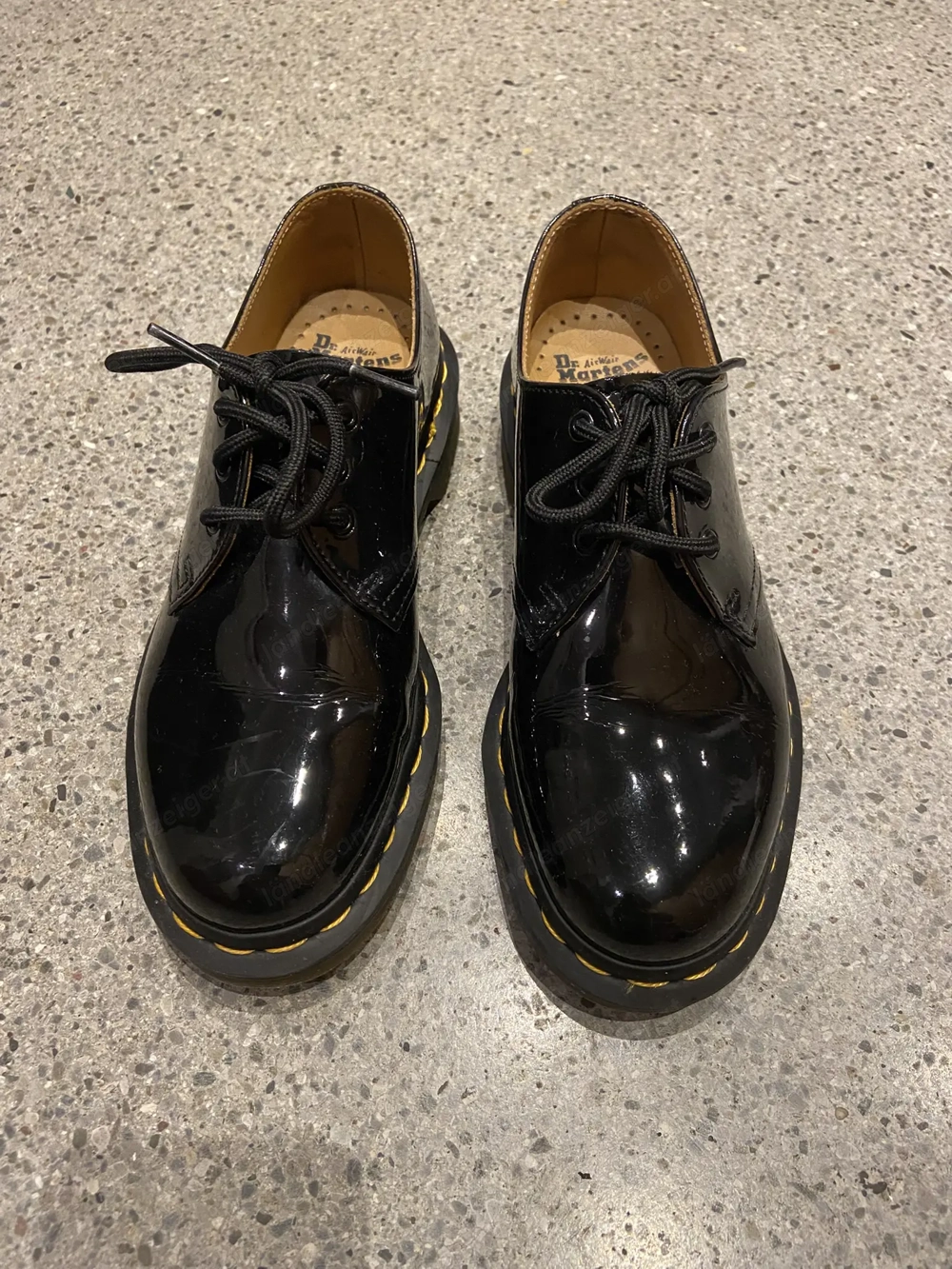 Dr. Martens Lackschuhe schwarz - Damen Gr. 37 (4) - wie NEU!