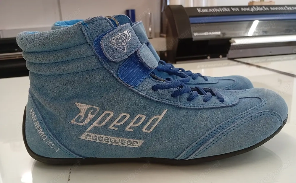 Rennfahrer Schuhe