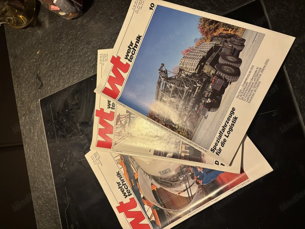 Verkaufe Sammlung an Wehrtechnik und Kriegs Magzinen