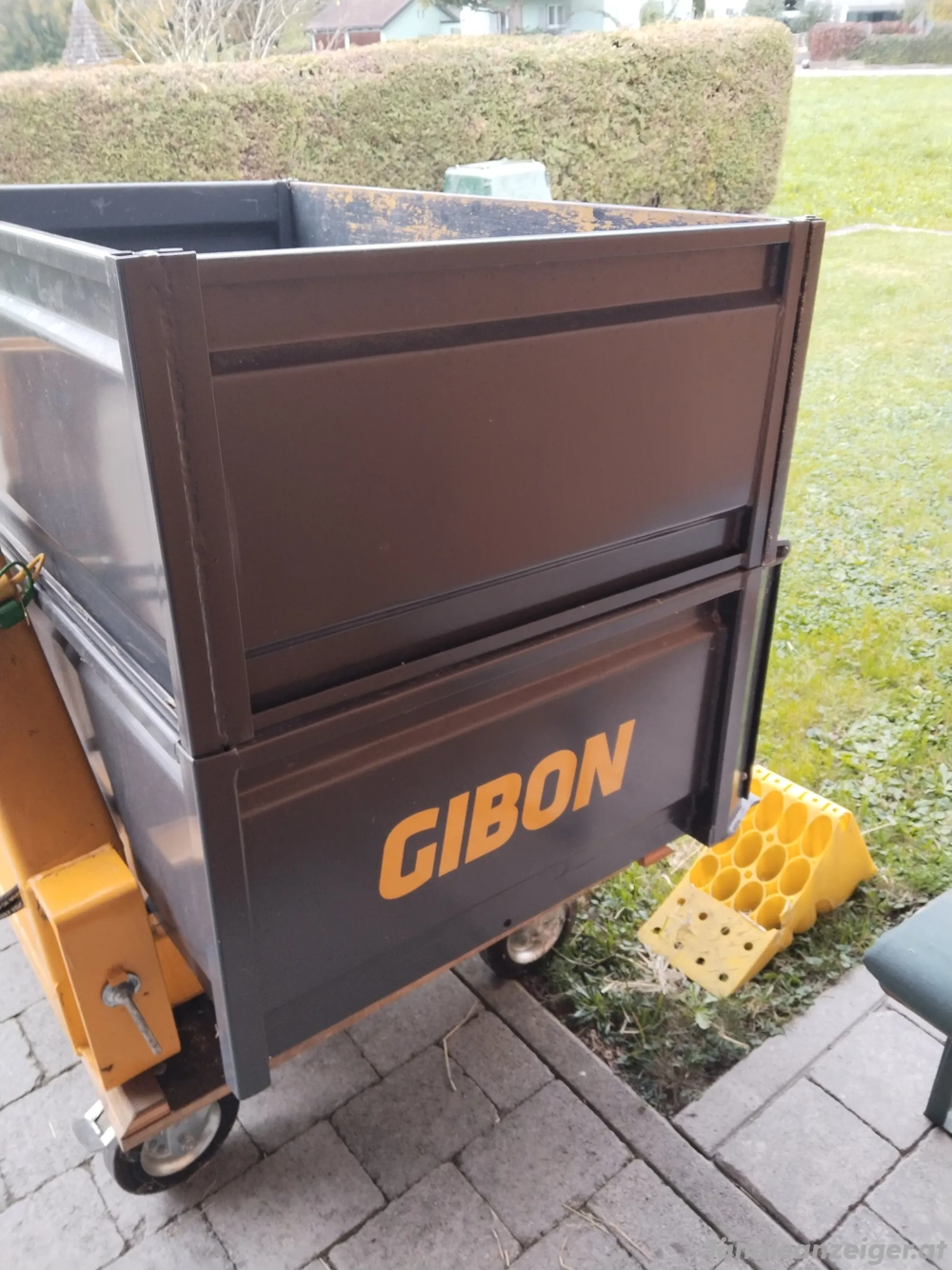 Hydraulische Heckmulde