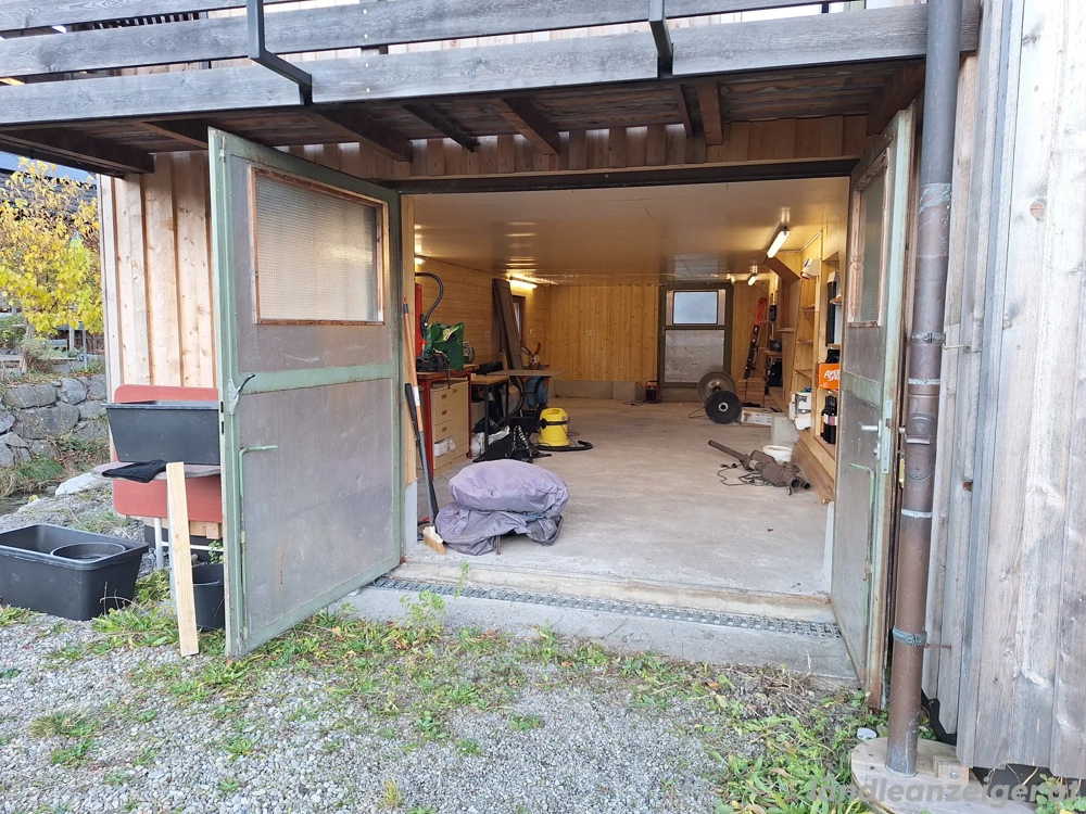 Garage, Abstellraum mit 32m2 ab sofort in Bezau zu vermieten