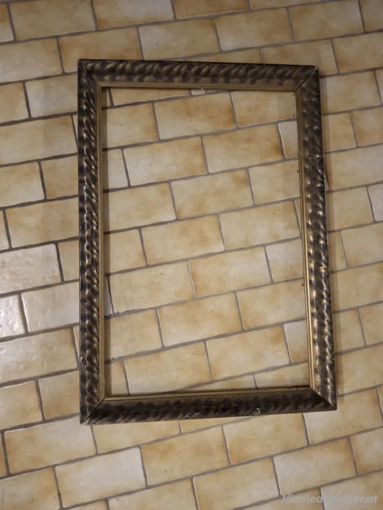 Holzbilderrahmen gold braun