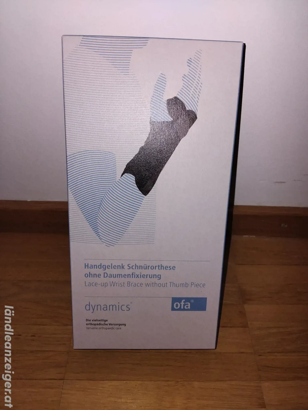 Handgelenk Schnürorthese ohne Daumenfixierung