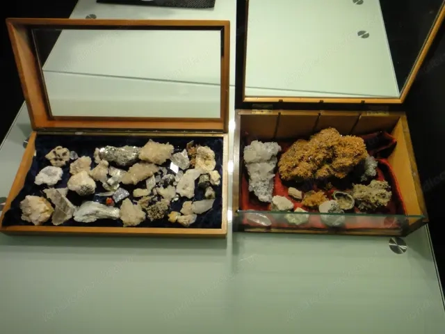 Schöne Bergkristalle Sammlung selten