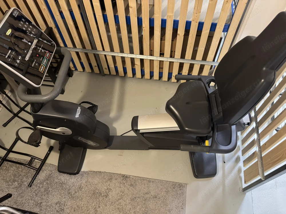 Hochwertiger Technogym Ergomter (Liegeergometer, Hometrainer, Heimtrainer, Fahrrad) 
