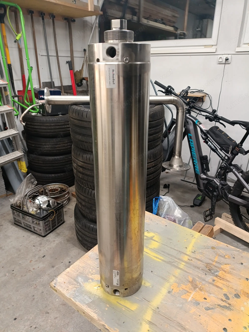 Pneumatik Zylinder Edelstahl - doppelwirkend