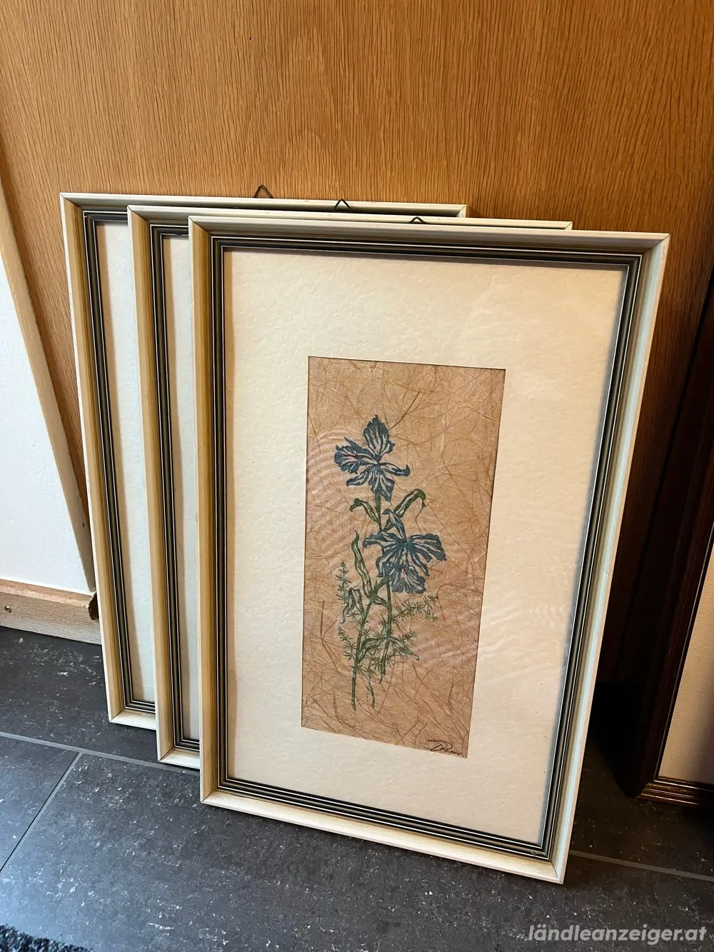 3 Bilder mit Blumenmotive