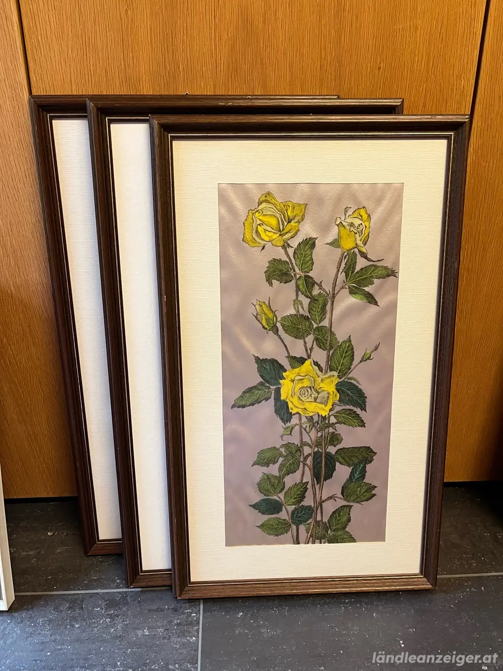 3 Bilder mit Blumenmotiv