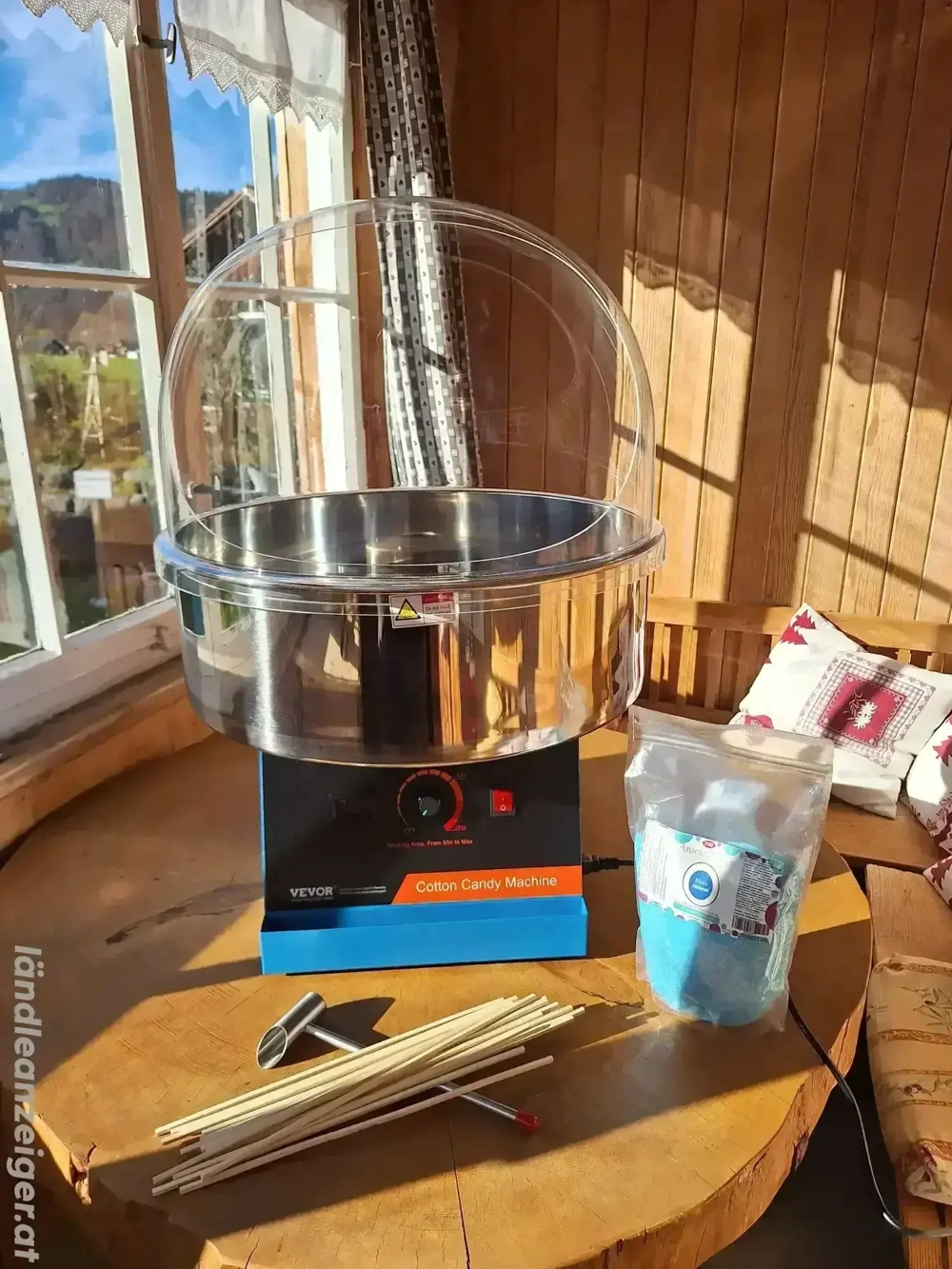 Zuckerwattemaschine für Veranstaltungen zu vermieten