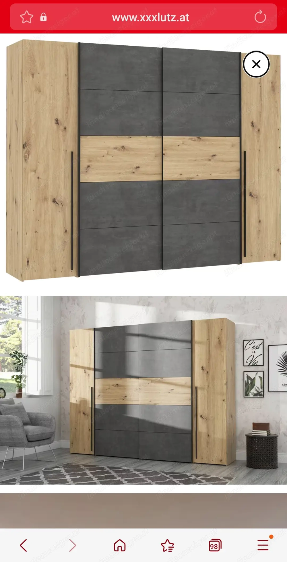 Kleiderschrank neu Originalverpackt