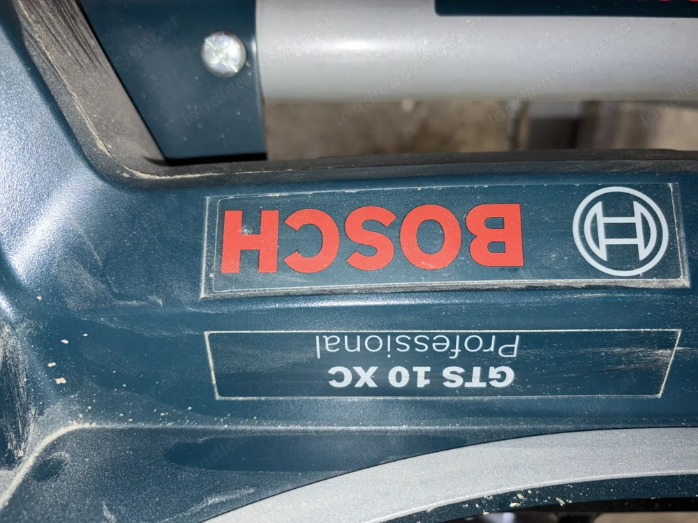 Verkaufe Tischkreissäge BOSCH GTS 10 XC PROFESSIONAL incl. Bosch Transport- & Arbeitstisch GTA60W