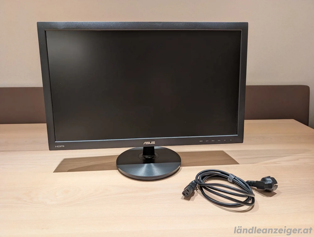 Asus Monitor in schwarz
