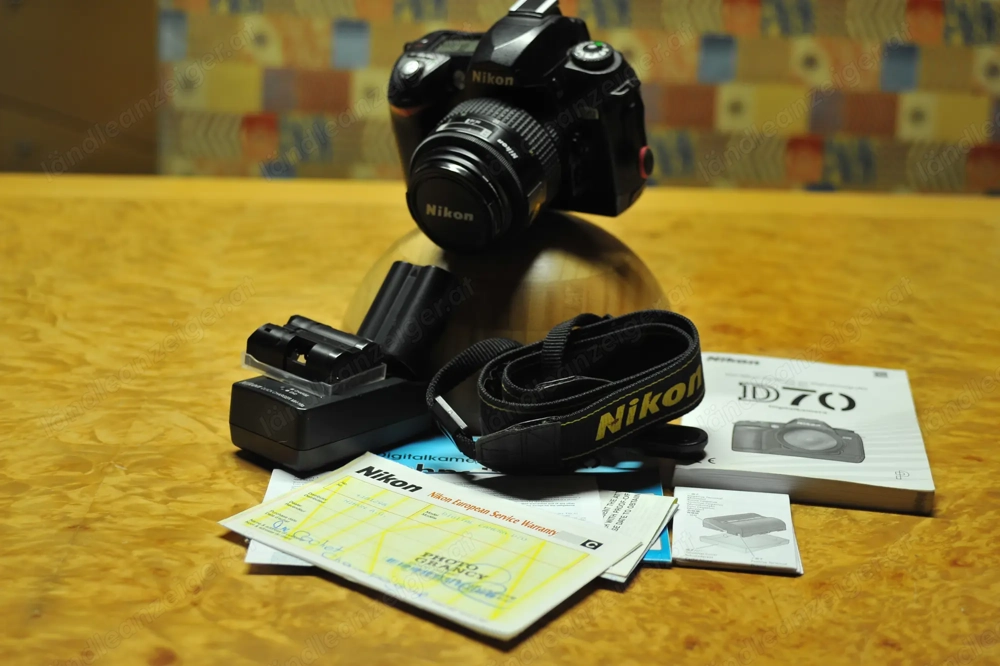 Nikon D70 Spiegelreflexkamera