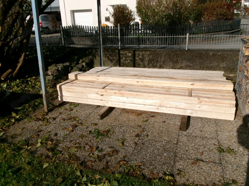 Holzbalken 8 x 8 oder 8 x 10 