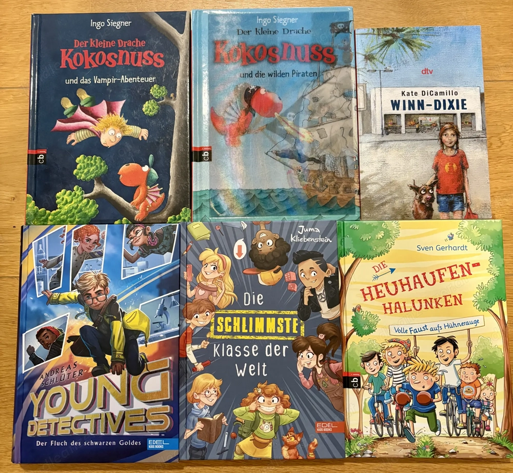 Diverse Jungs Kinder Bücher Ritter Kokosnuss usw. 