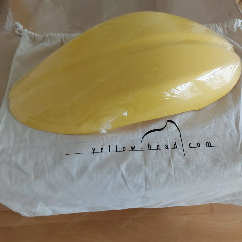 "Yellow Head" - Rückenkissen (neu - in Originalverpackung)