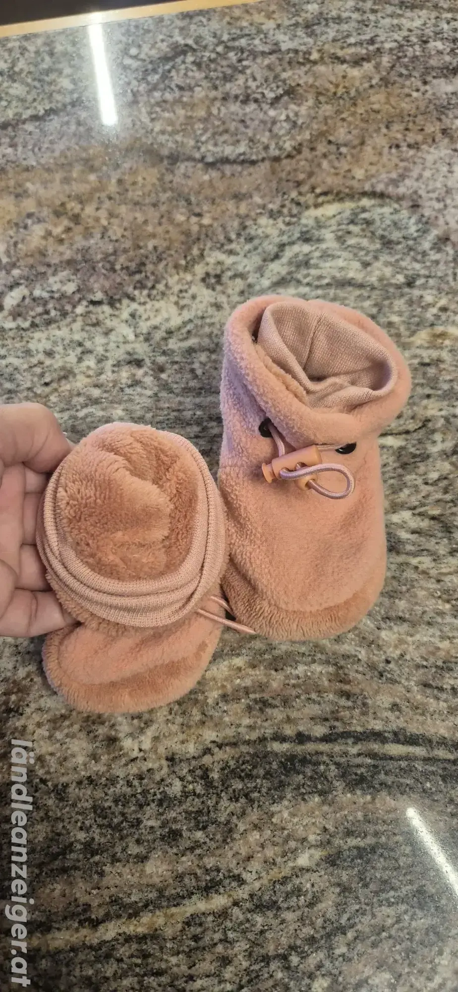 warme Babyschuhe, Gr. S