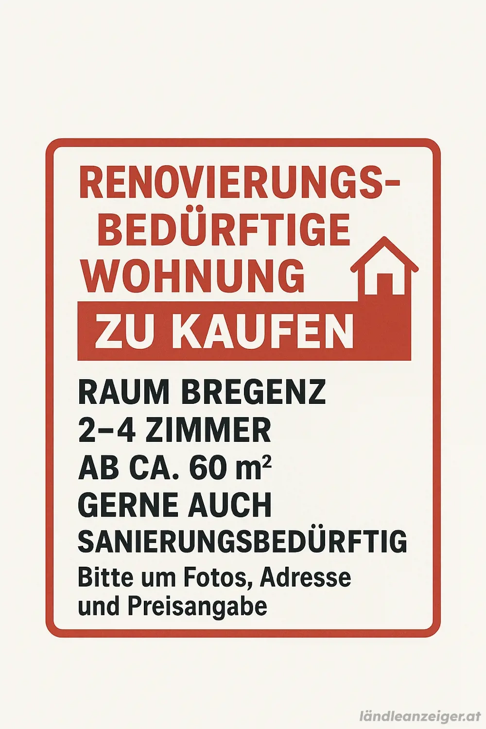 Renovierungsbedürftige Wohnung zu Kaufen Gesucht 