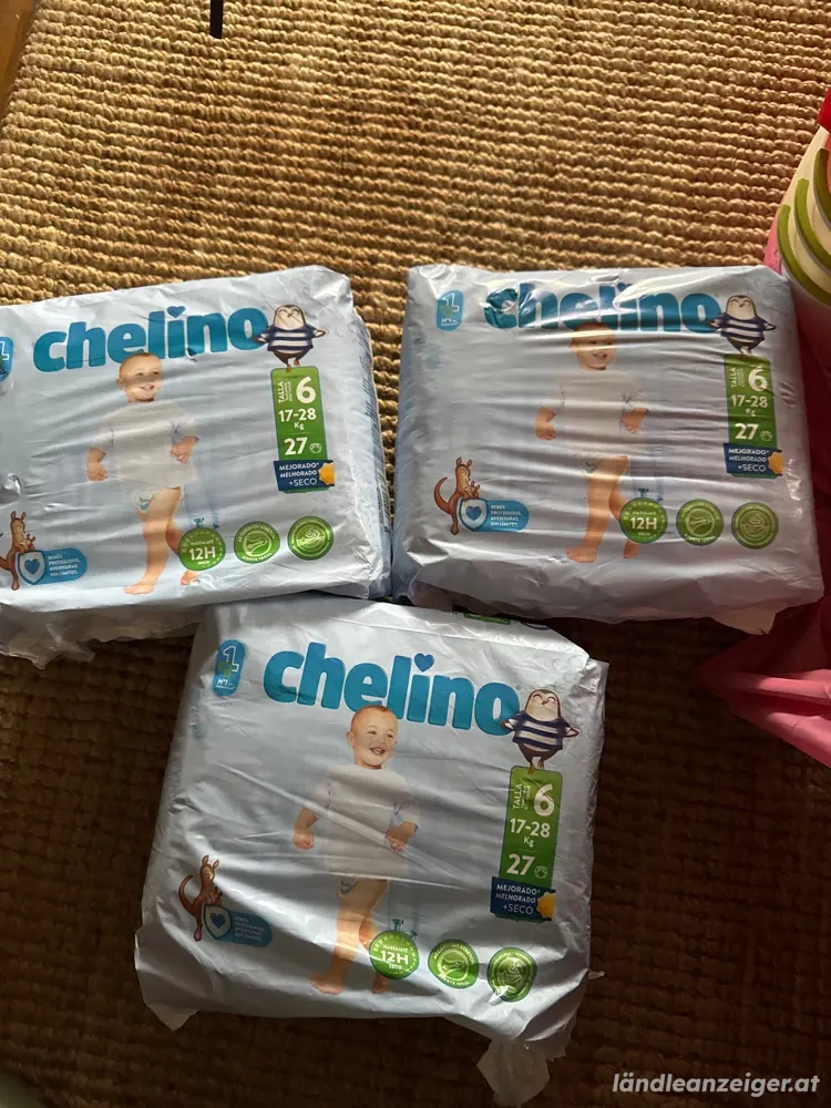 GRATIS Windel 3 Packungen Gr. 6