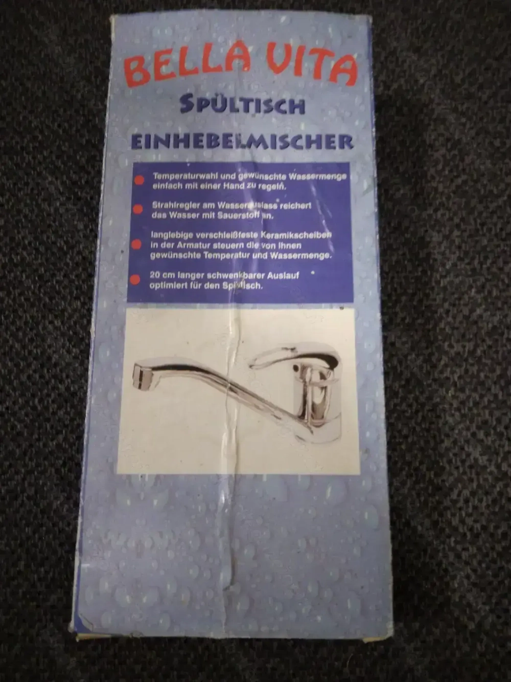 Spültisch Einhebelmischer